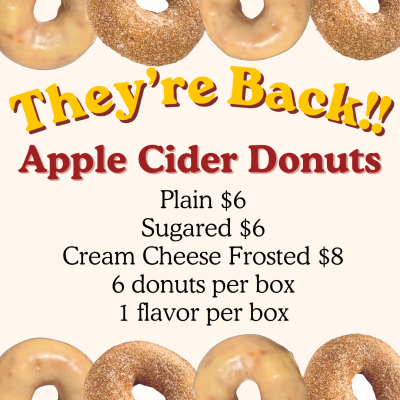 Apple Cider Donuts