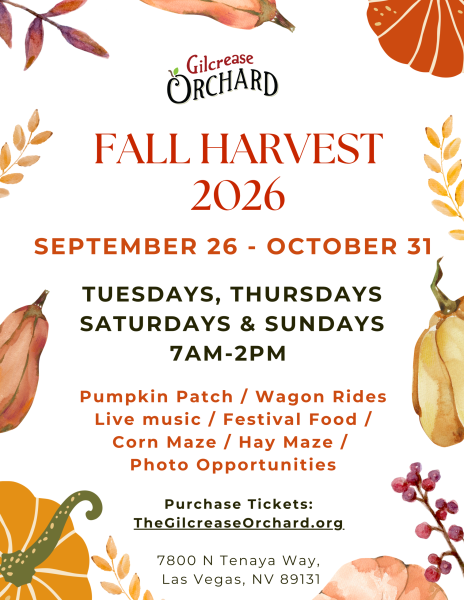 Fall Harvest Tickets On Sale Sept 10 at 12PM